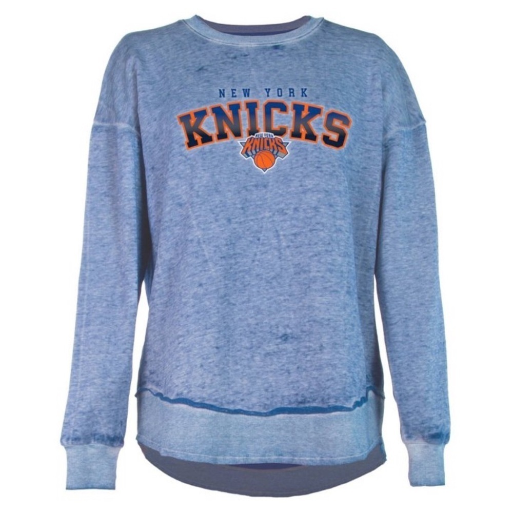 NBA New York Knicks Women's Ombre Arch Print Burnout Crew Neck Fleece
New 🆕
